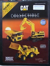1/50 NORSCOT - CATERPILLAR - PROSPECTUS DE VENTE DEPLIABLE 2003 - EN BON ETAT
