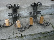 paire d'appliques murales