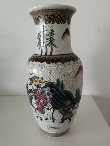 Vase asiatique porcelaine