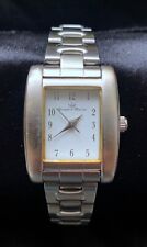 Montre Yonger & Bresson pour femme rectangulaire bracelet acier (occasion)