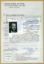 Jean Cazeneuve (1915-2005) -