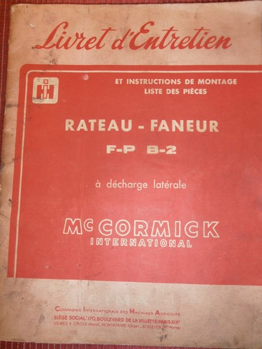 Catalogue cormick ref - cormick,