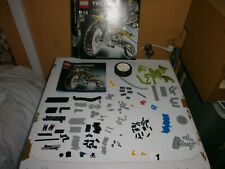 LEGO MOTO  TECHNIC 8291 MOTOBIKE CROSS VERTE Manque 1 notice 1 pièce remplacée 