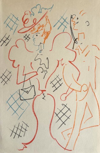 Jean cocteau les mariés - mariés, de