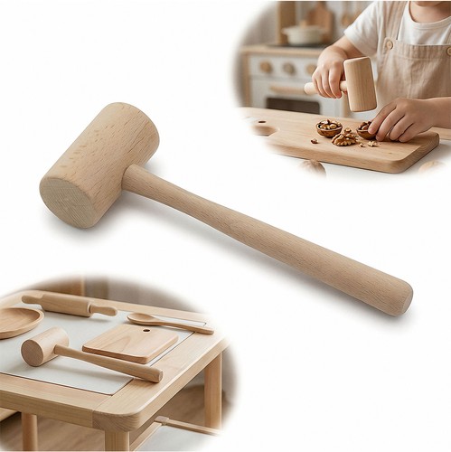 Mini marteau bois 18cm - , –