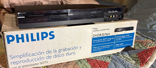 Philips dvdr3576h 160gb - philips,