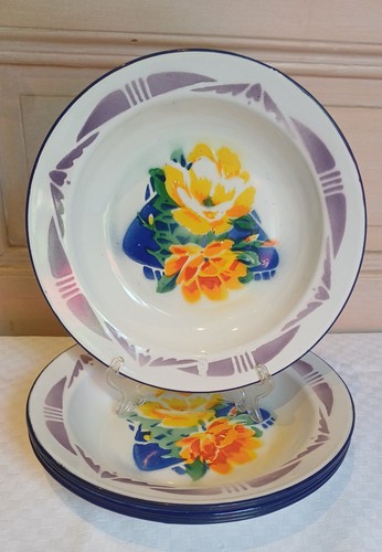 Lot anciennes assiettes - 6,