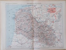 CARTE GEOGRAPHIQUE XIXEME DE