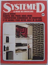 Système D n°337 février 1974 meuble pour salle de séjour