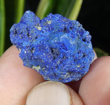 Chessylite Chessy les Mines 2.5x1.5cm Rhône France minéral collection rare soin