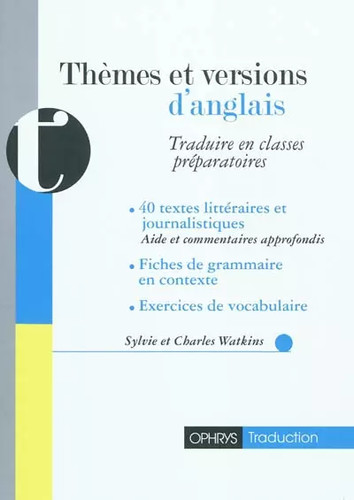 Thèmes version anglais - version,