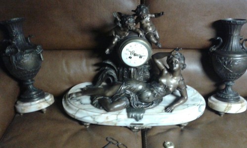 Pendule cheminee avec - de,