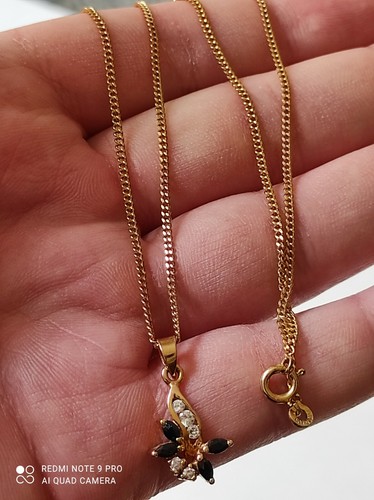 Collier femme plaqué or - collier,