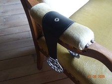 Porte CENDRIER D'ACCOUDOIR ancien pour fauteuil ou barrière