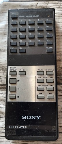 Sony d350a player remote - cd,