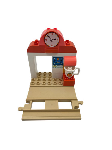 Lego train duplo bleu - duplo, chemin