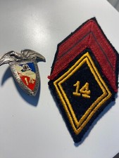Lot insignes AFN 14 RCP /
