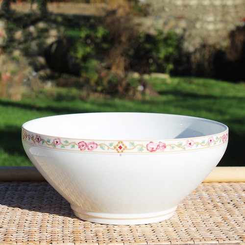 Saladier rond porcelaine - rond, en