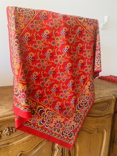 Antique russian folk shawl - russian,