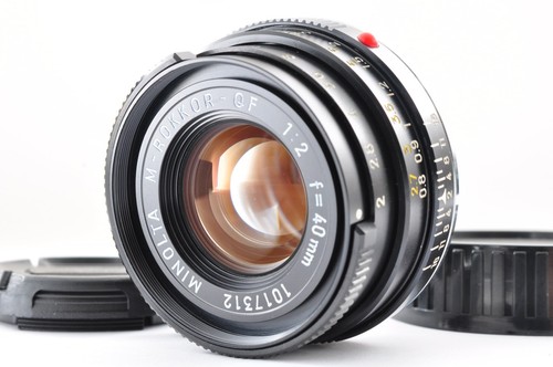 Objectif minolta rokkor - objectif, qf