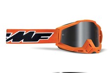 Masque Cross FMF By 100% POWERBOMB Rocket Orange - Ecran Miroir Silver