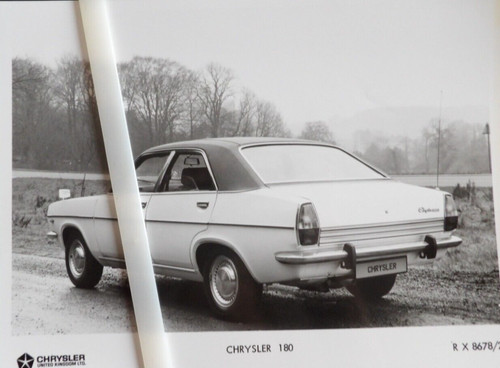 Photo presse chrysler 180 - photo,