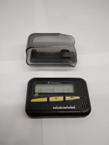 Vintage motorola pager - motorola, pager-