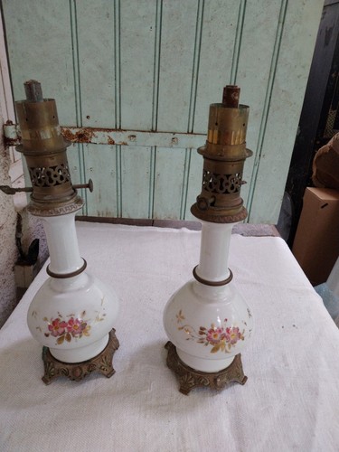 Paire lampe petrole en - paire,