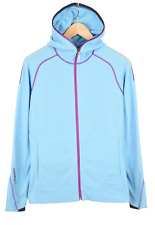 Norrona 29 Warm1 Zip Capuche 2270 Bleu Glacé Polartec Femme M Zip Fly Logo
