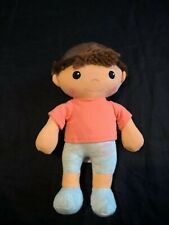 Peluche doudou garçon poupée