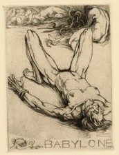 LUC LAFNET eau-forte originale