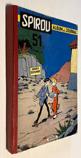 Reliure Recueil Album du journal SPIROU N° 51 - 1954 -  Etat Très Correct