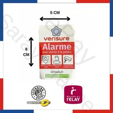 Autocollant 8 X 5cm Authentique 2025 alarme VERISURE NEUF