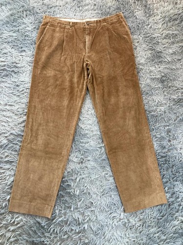 Pantalon velours vintage - velours, camel
