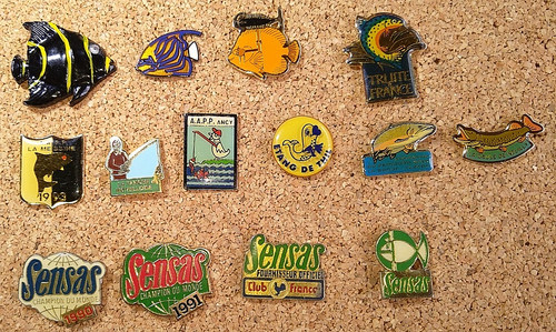 Lot pins pêche - lot,