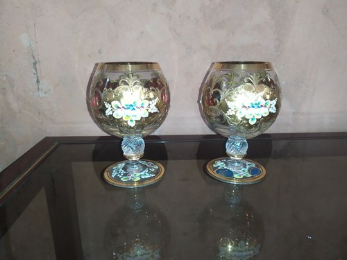 Paire verre cristal de - verre,