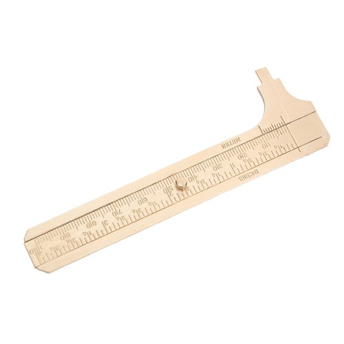 Règle bijoux laiton - règle, en