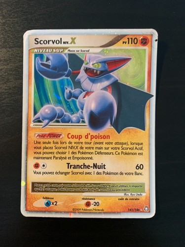 Carte pokémon scorvol niv - :,