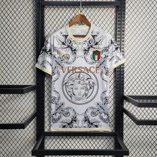 Maillot de Foot Italie Versace Blanc