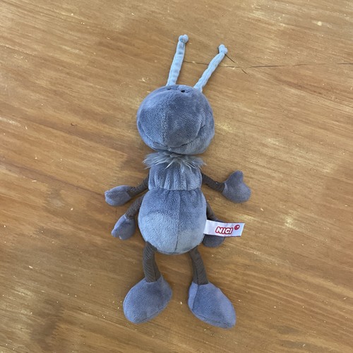 Doudou peluche fourmi gris - doudou,