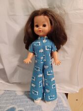 poupée Bella France 37cm Stéphanie nuque 3506 brune,  bottes à chaussettes 1974