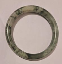 Bracelet en jade vert foncé – Pierre naturelle