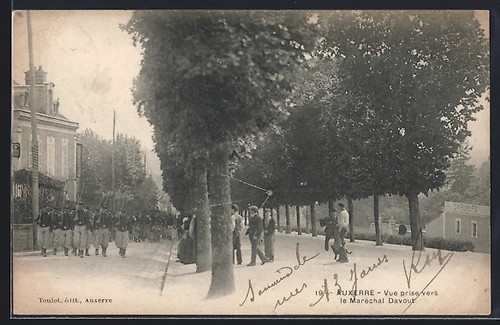 Cpa auxerre vue prise - cpa, auxerre,