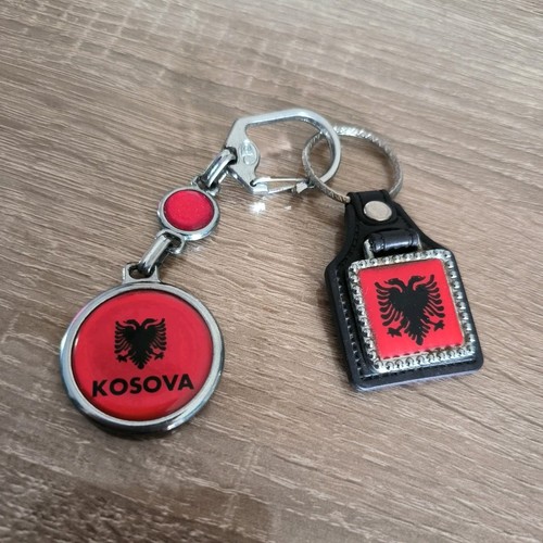 Kosova porte clés - porte-clés, drapeau