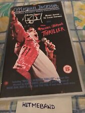 Michael Jackson The legend continues + Making of Thriller combo DVD RARE 2 VHS