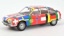 Miniature voiture auto 1:18 Norev Citroen GS Flags diecast Modélisme Static