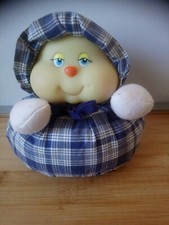 Peluche doudou boule - , bleu