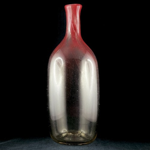 Vase bouteille ancien verre - vase,