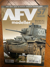 Magazine Revue modelisme AFV modeller 57 march april 2011