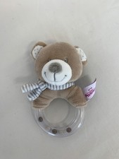 Peluche Hochet Nounours Pommette jouet bébé Premier âge PDOU116